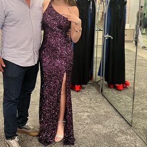 Jules & Cleo Purple Dress